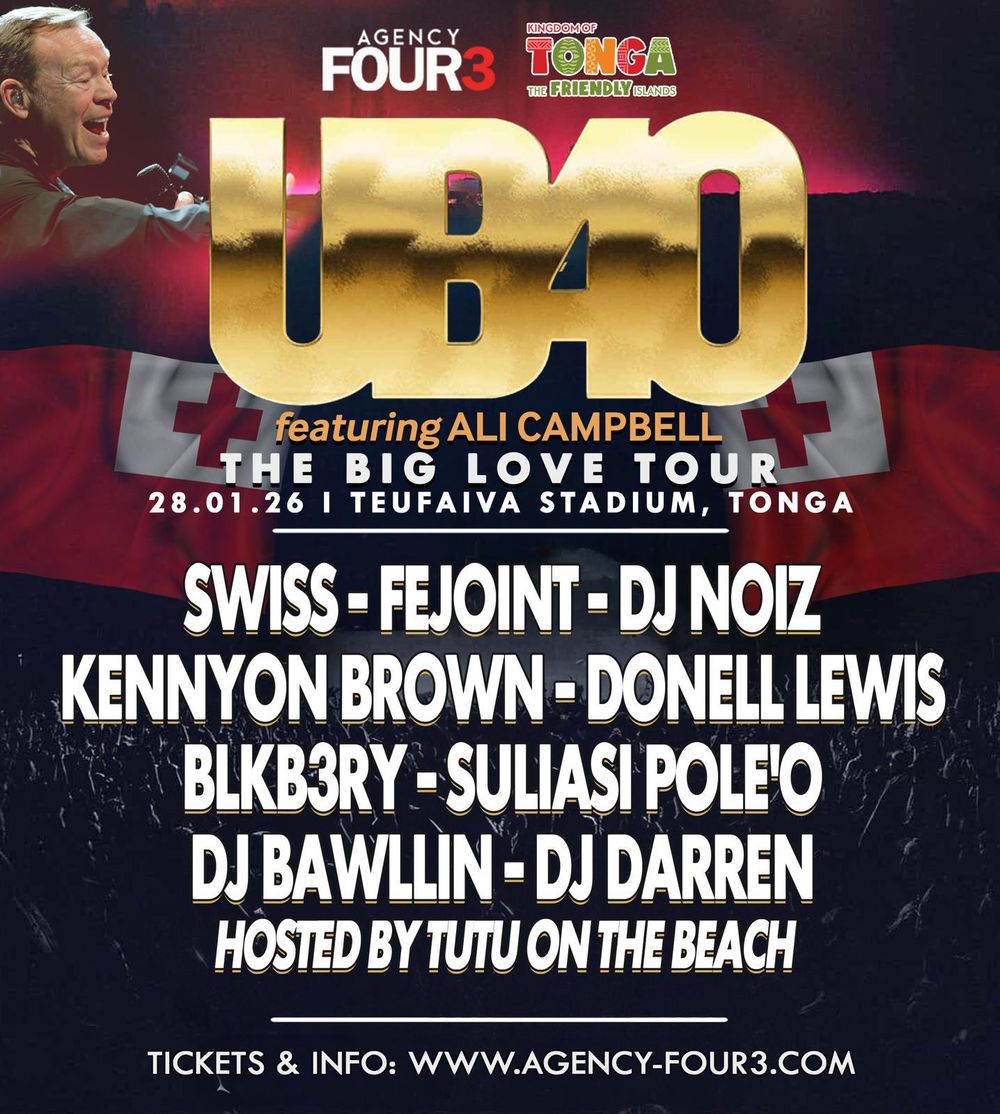 Tonga show flyer